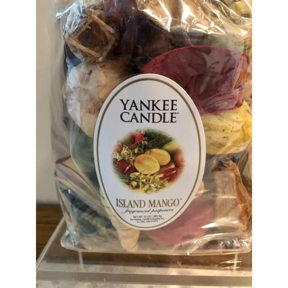 Yankee Candle Wood Fruit Island Pot Filler Potpourri New RARE Retired 3 lbs